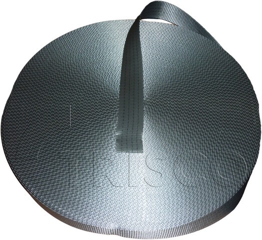 Polyester strap webbing